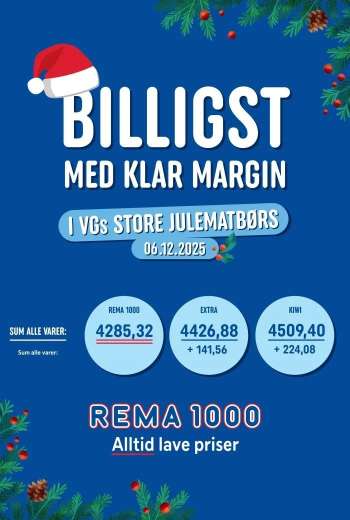Kundeavis Rema 1000 - 8.12.2025 - 14.12.2025.