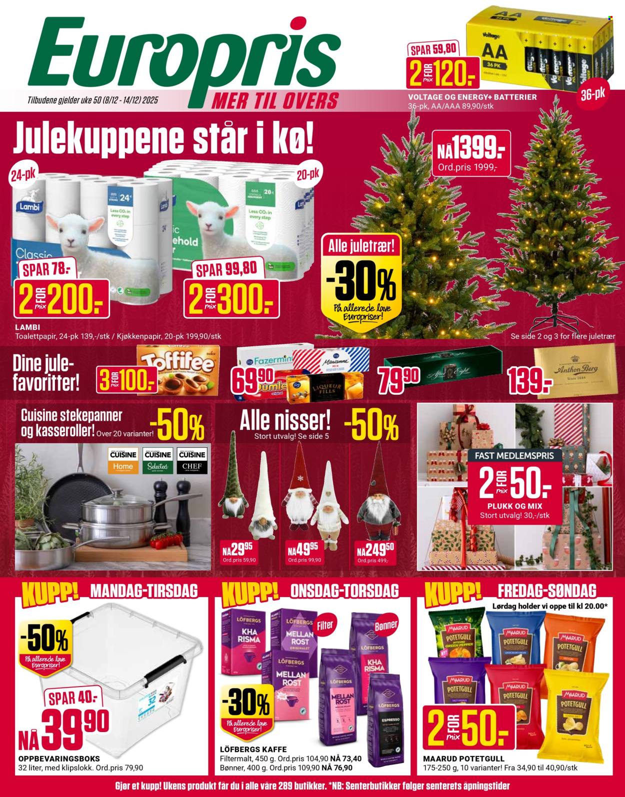 Kundeavis Europris - 8.12.2025 - 14.12.2025. Side 1