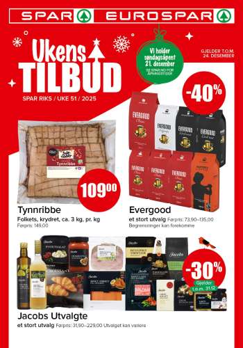 Kundeavis SPAR - 15.12.2025 - 24.12.2025.