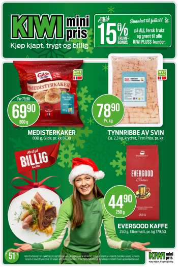 Kundeavis KIWI - 15.12.2025 - 21.12.2025.