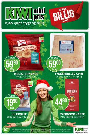 Kundeavis KIWI - 22.12.2025 - 28.12.2025.