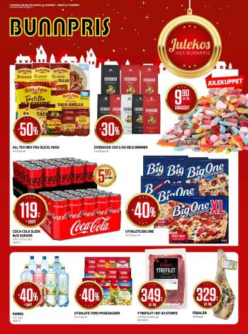 Kundeavis Bunnpris - 22.12.2025 - 28.12.2025.