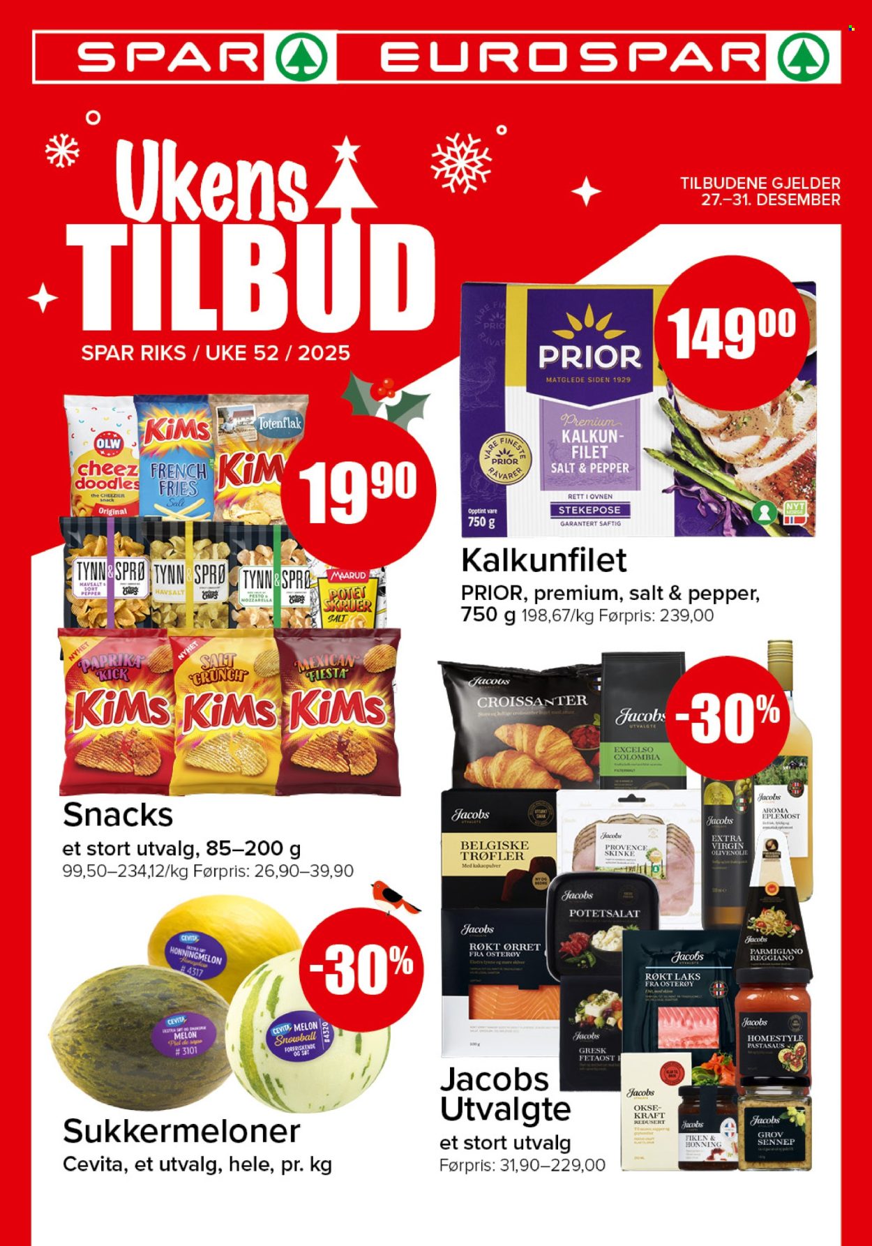 Kundeavis SPAR - 27.12.2025 - 31.12.2025. Side 1