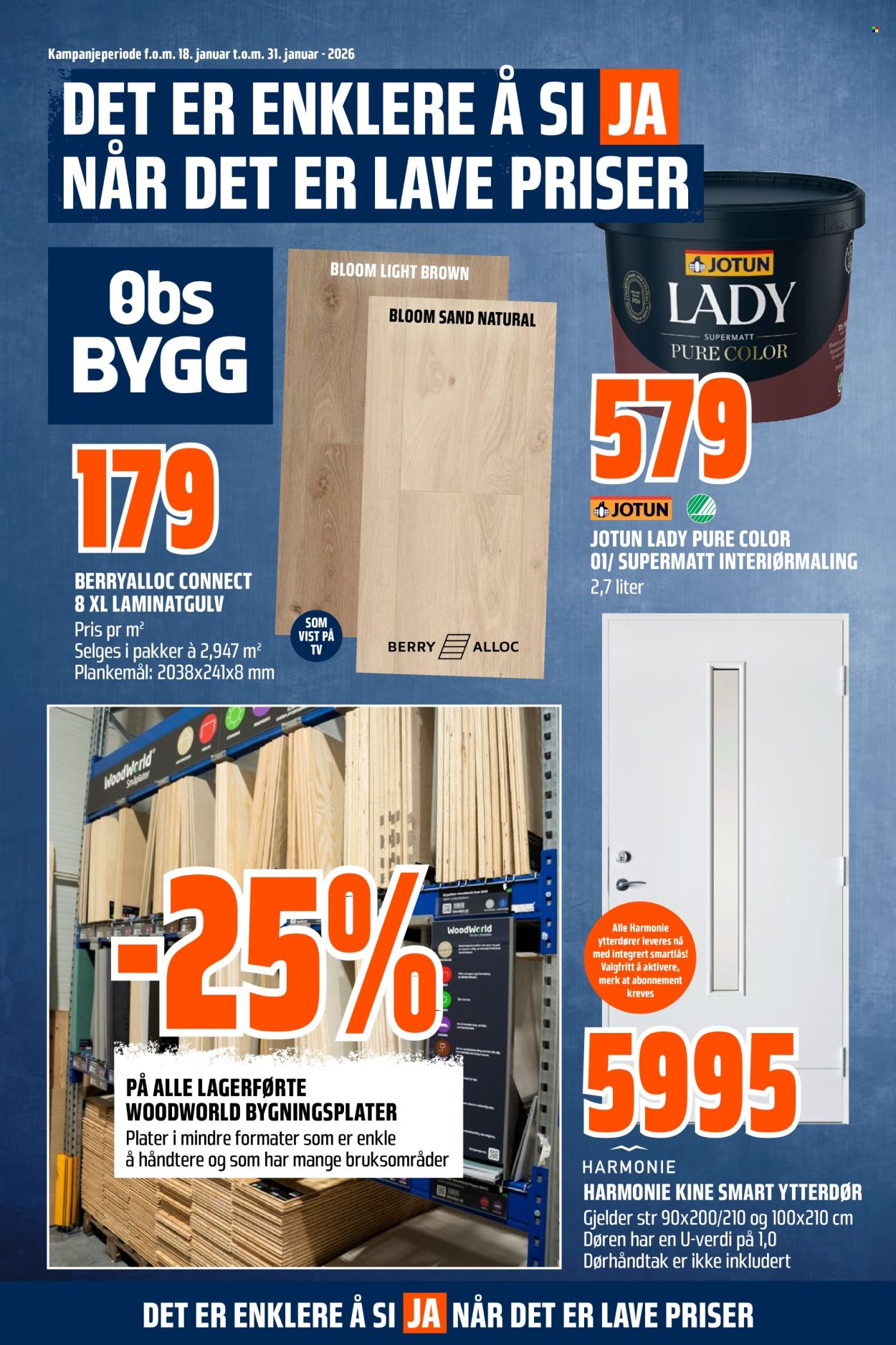 Kundeavis Coop Obs BYGG - 18.1.2026 - 31.1.2026. Side 1