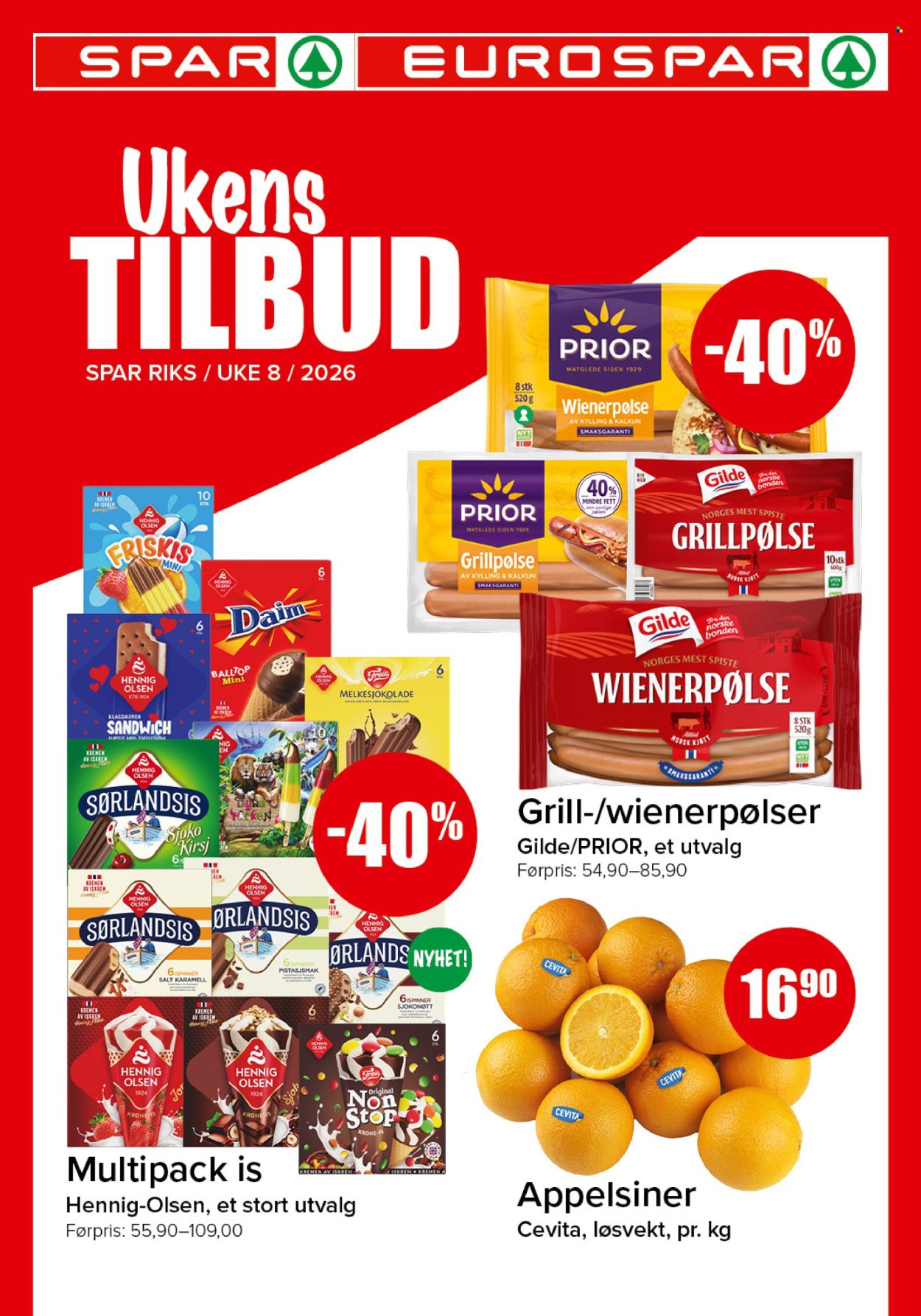 Kundeavis SPAR - 16.2.2026 - 22.2.2026. Side 1
