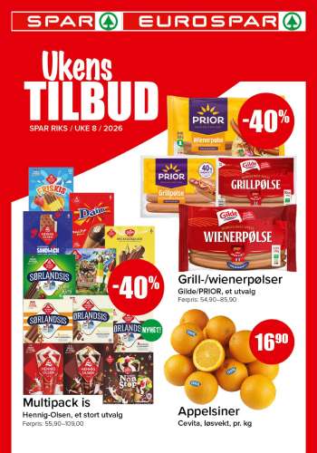 Kundeavis SPAR - 16.2.2026 - 22.2.2026.