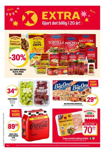 Kundeavis Coop Extra - 16.2.2026 - 22.2.2026.