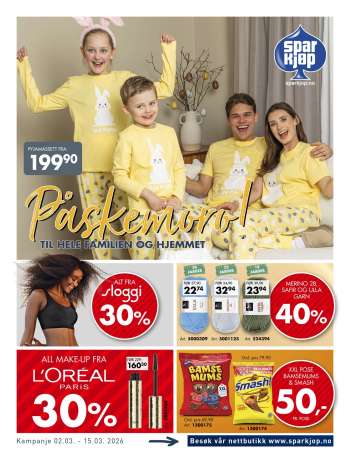 Kundeavis Sparkjøp - 2.3.2026 - 15.3.2026.