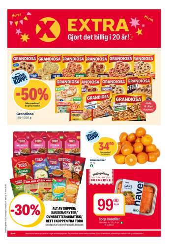 Kundeavis Coop Extra - 9.3.2026 - 15.3.2026.