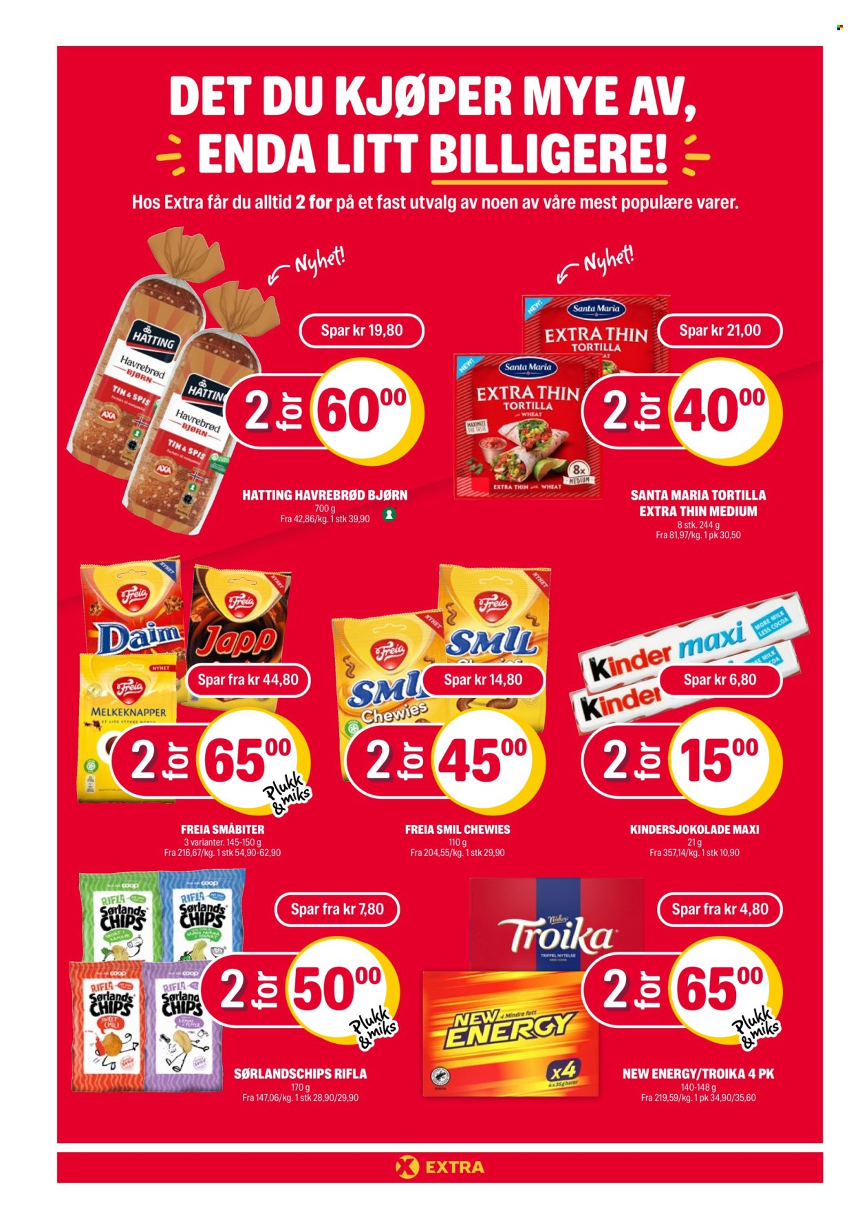 Kundeavis Coop Extra - 9.3.2026 - 15.3.2026. Side 20