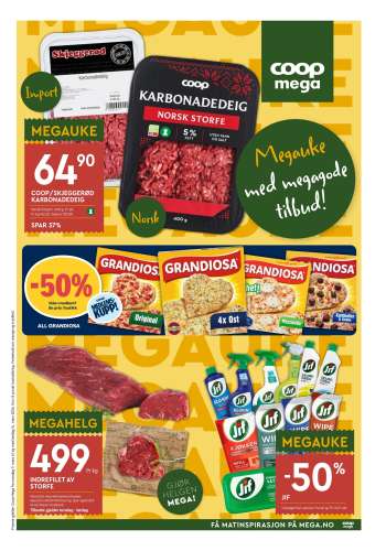 Kundeavis Coop Mega - 9.3.2026 - 14.3.2026.