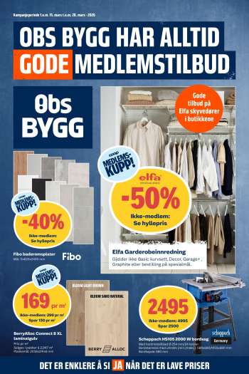 Kundeavis Coop Obs BYGG - 15.3.2026 - 28.3.2026.