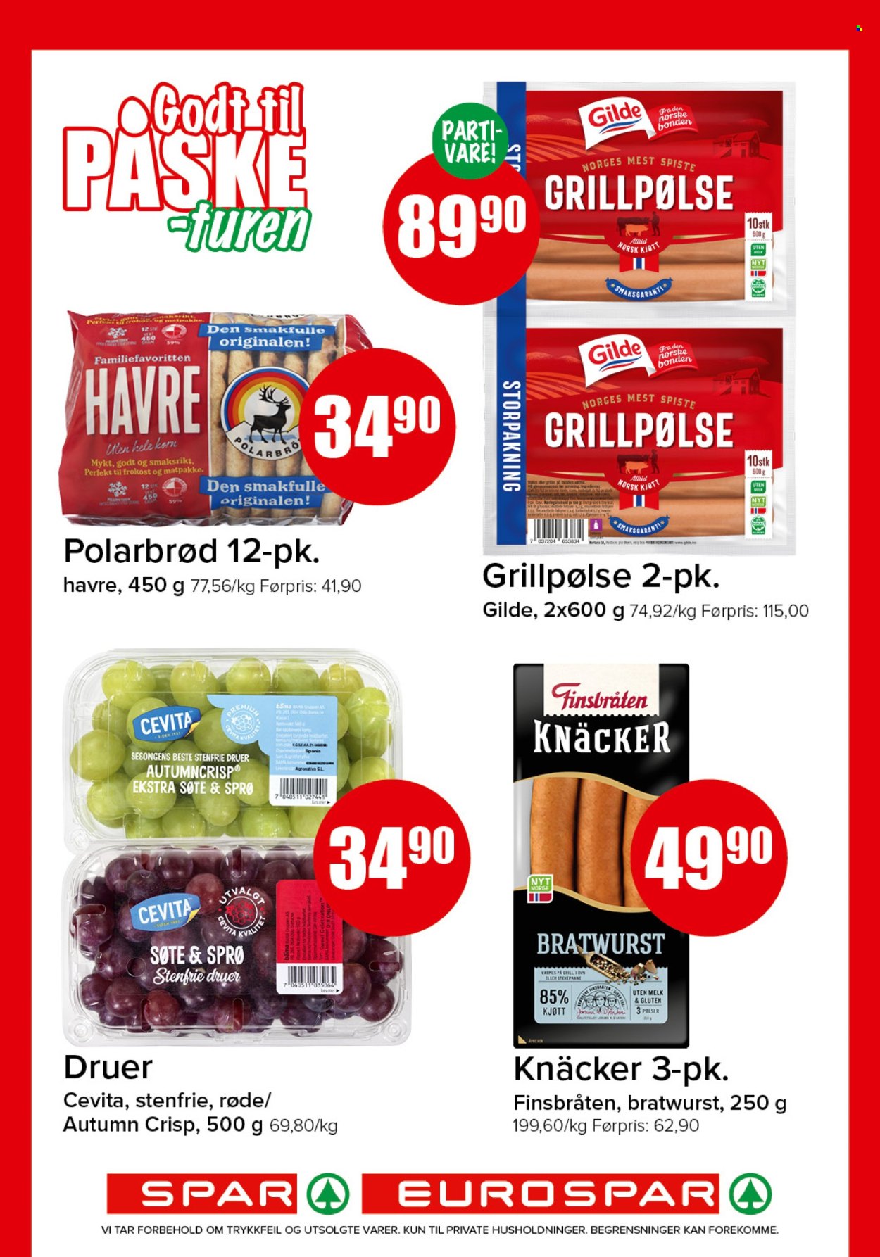 Kundeavis SPAR - 23.3.2026 - 29.3.2026. Side 9