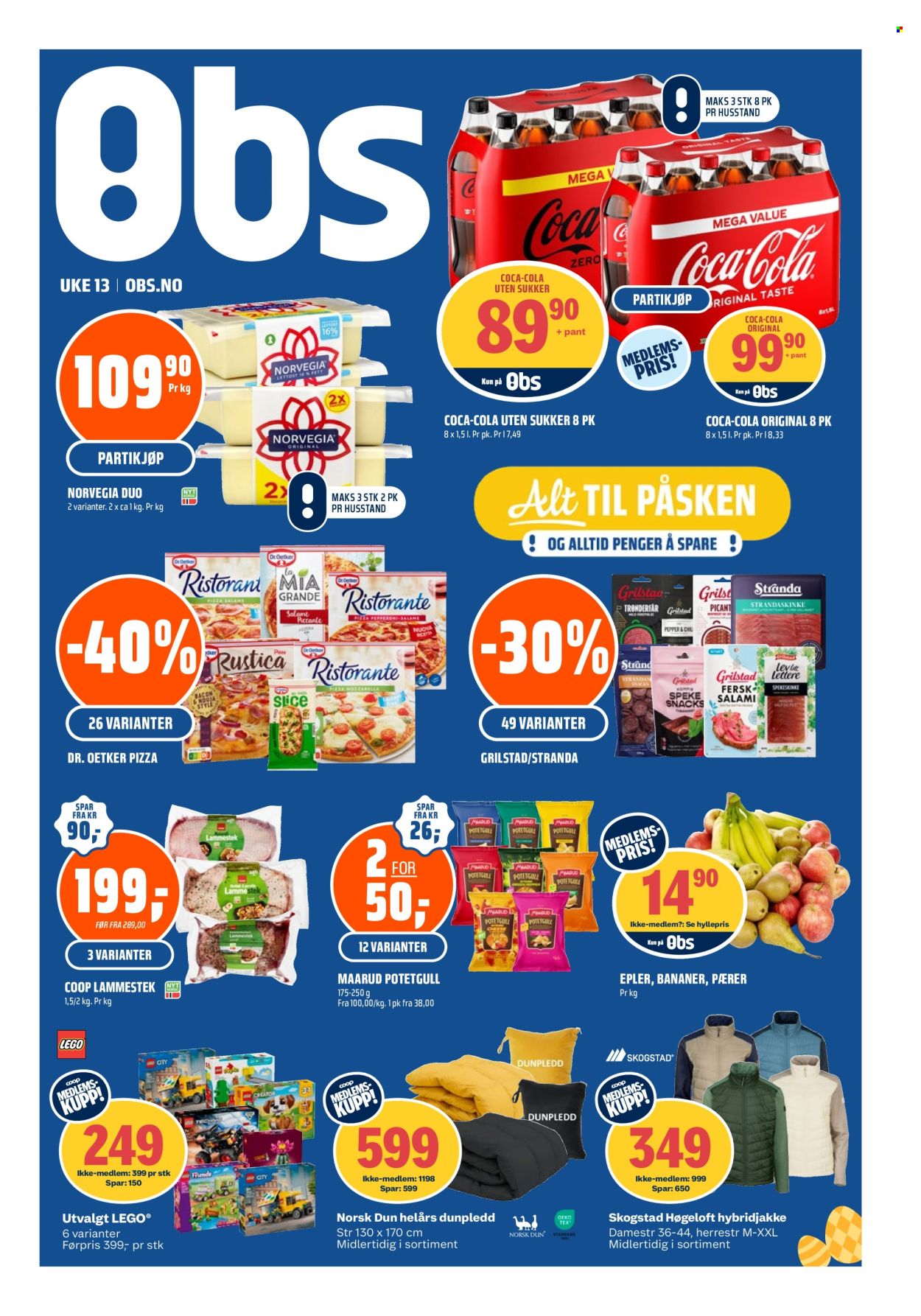 Kundeavis Coop Obs - 22.3.2026 - 28.3.2026. Side 1