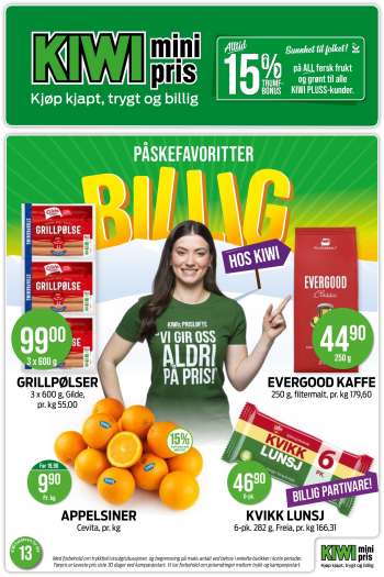 Kundeavis KIWI - 23.3.2026 - 29.3.2026.