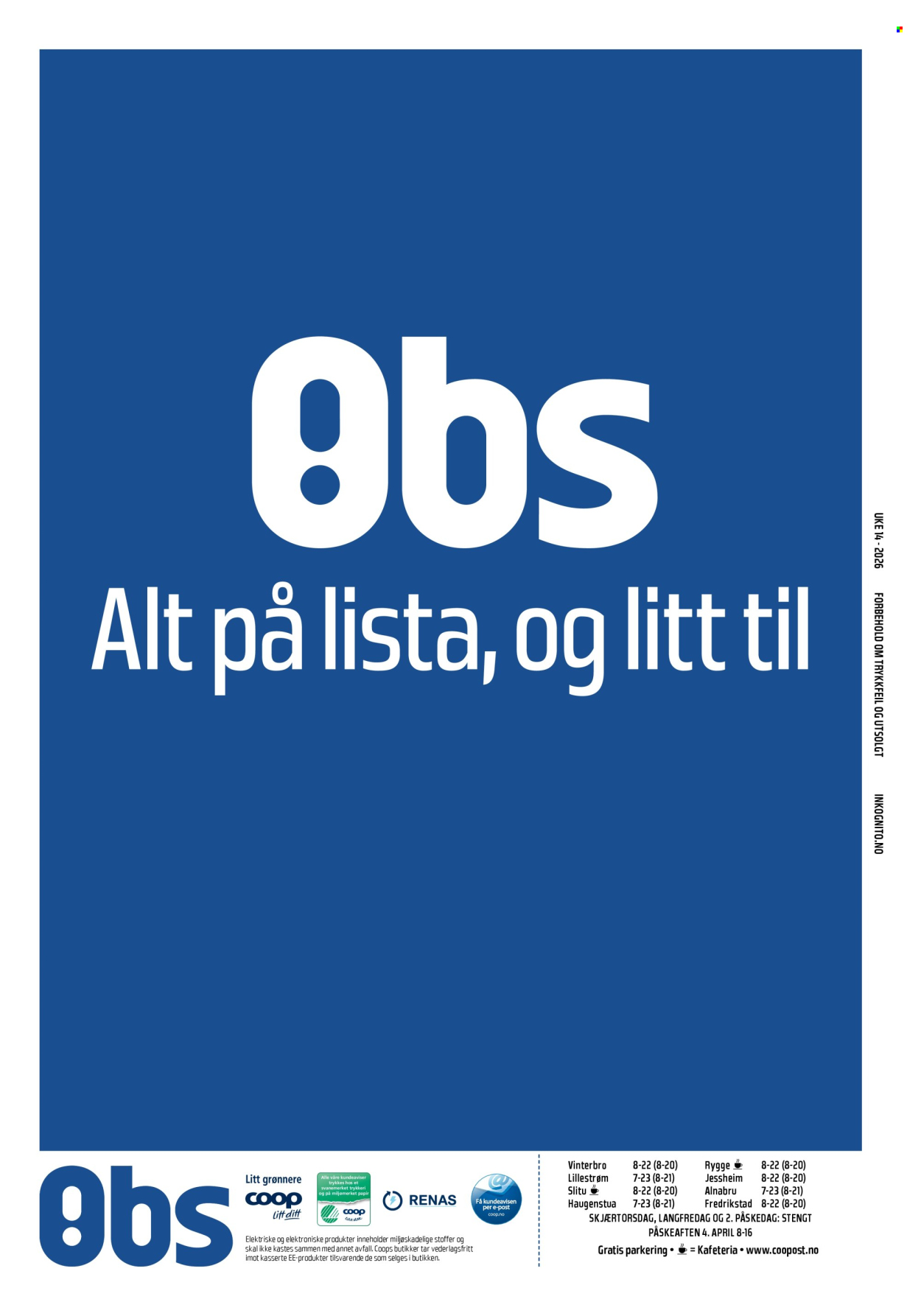 Kundeavis Coop Obs - 29.3.2026 - 4.4.2026. Side 25