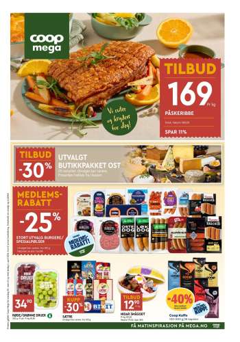 Kundeavis Coop Mega - 30.3.2026 - 4.4.2026.
