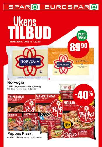 Kundeavis SPAR - 6.4.2026 - 12.4.2026.