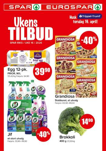 Kundeavis SPAR - 13.4.2026 - 19.4.2026.