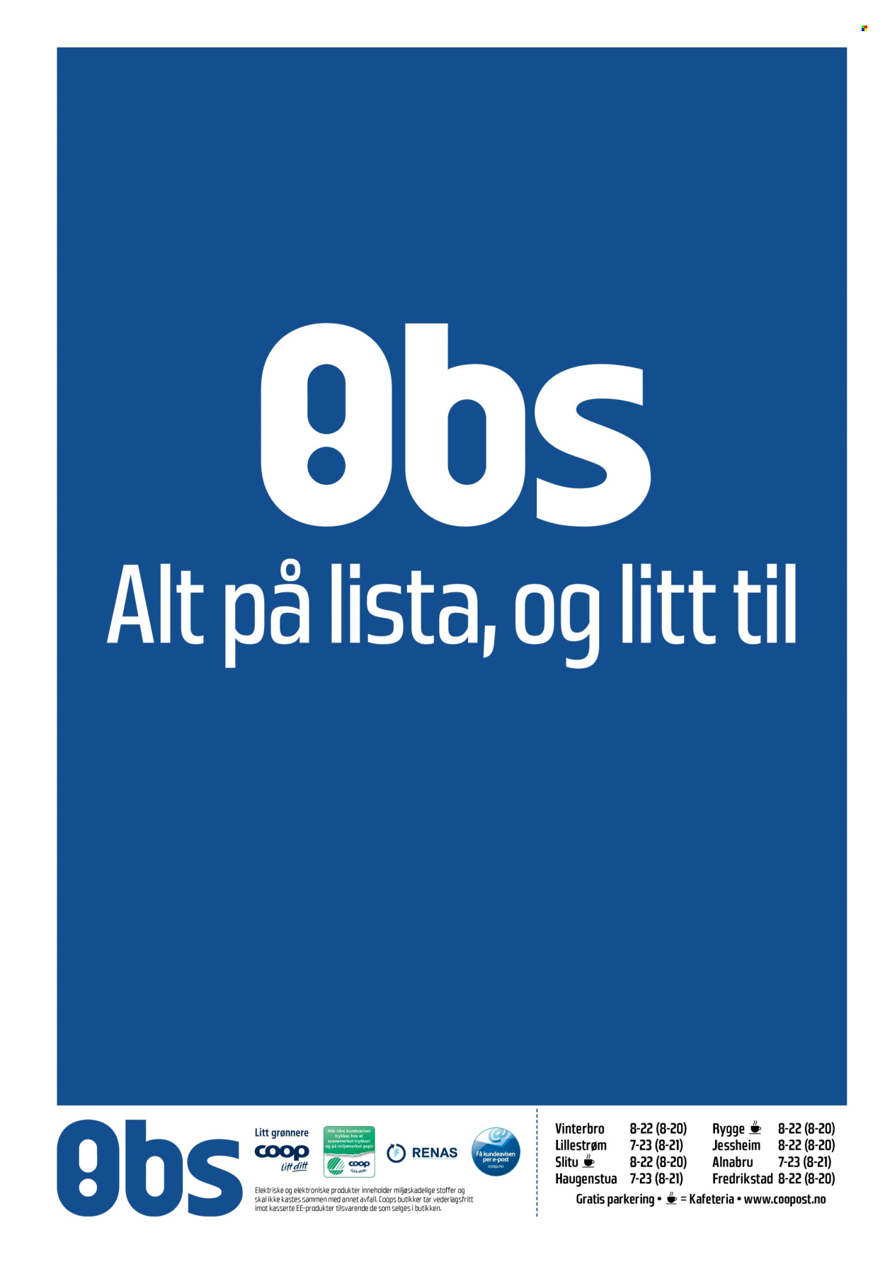 Kundeavis Coop Obs - 19.4.2026 - 25.4.2026. Side 32