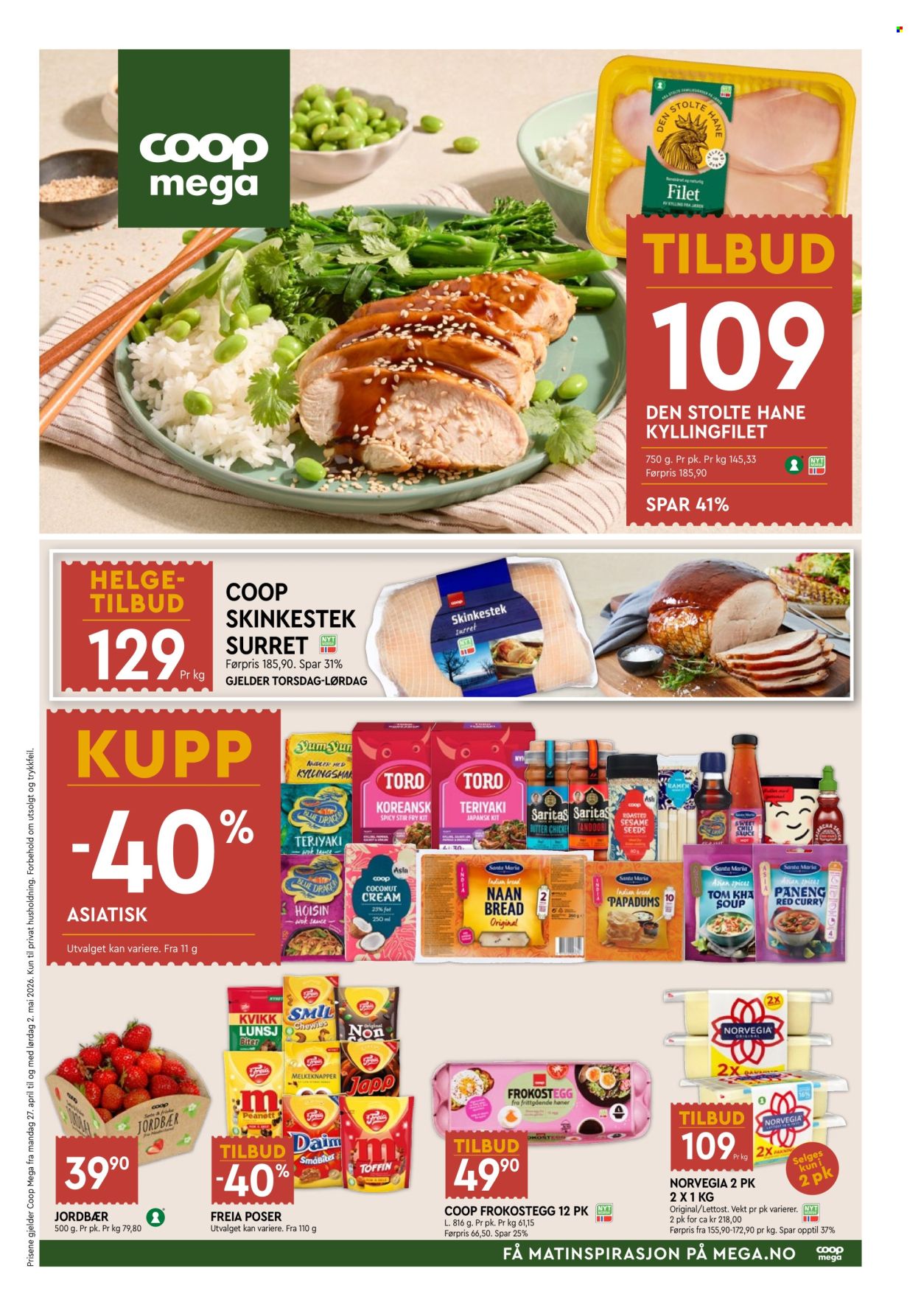 Kundeavis Coop Mega - 27.4.2026 - 2.5.2026. Side 1