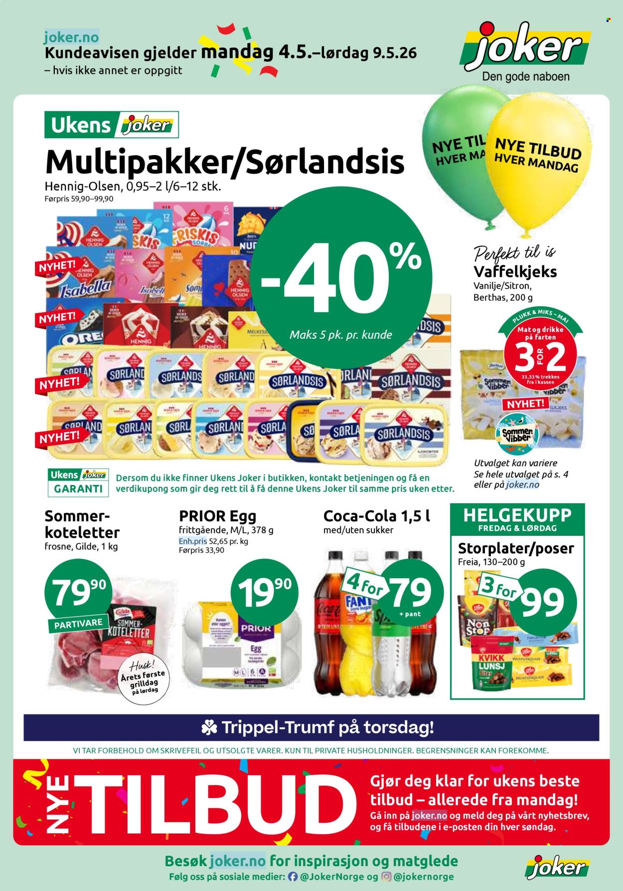 Kundeavis Joker - 4.5.2026 - 9.5.2026. Side 1