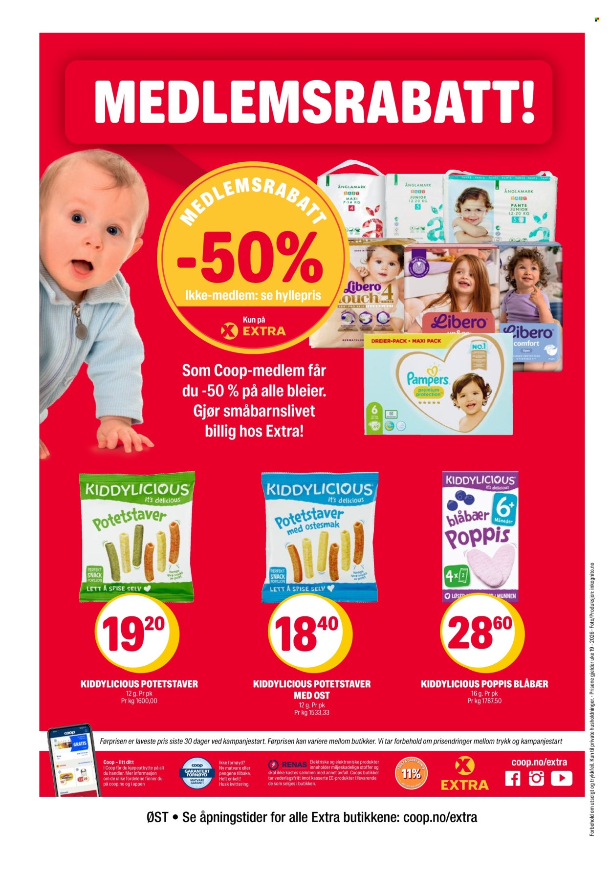 Kundeavis Coop Extra - 4.5.2026 - 10.5.2026. Side 28
