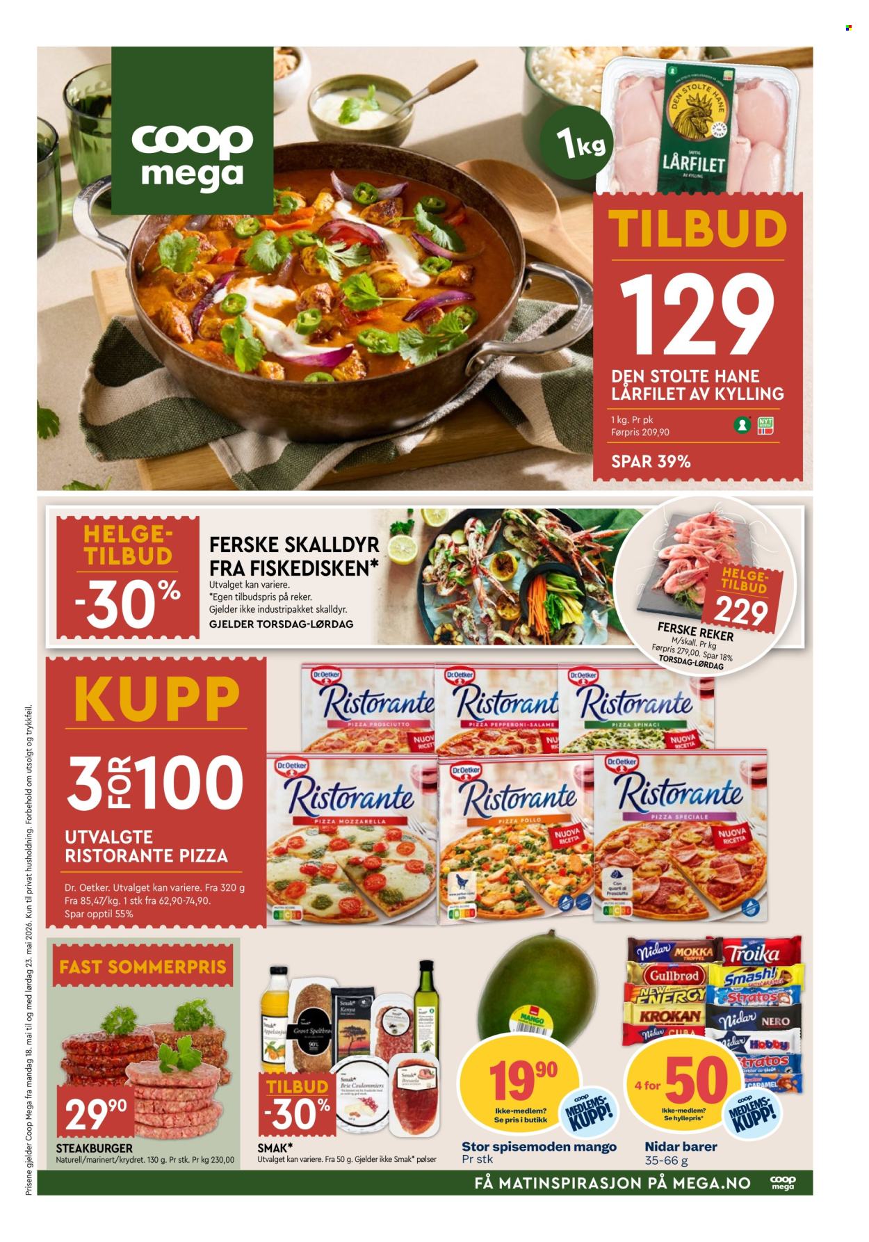 Kundeavis Coop Mega - 18.5.2026 - 23.5.2026. Side 1