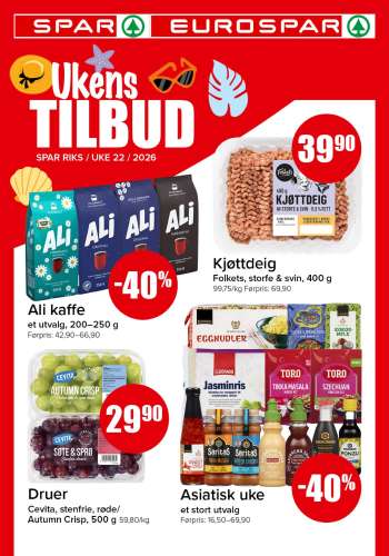 Kundeavis SPAR - 25.5.2026 - 31.5.2026.