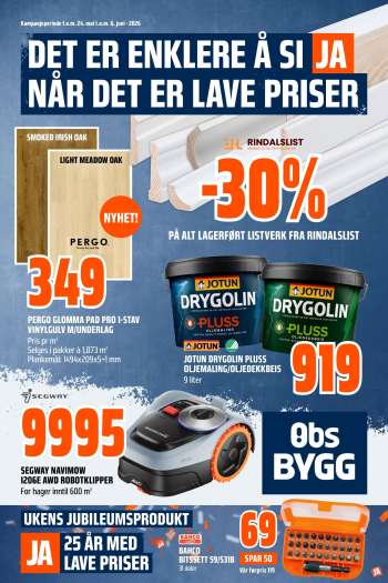 Kundeavis Coop Obs BYGG - 24.5.2026 - 6.6.2026.