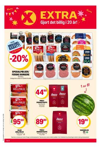 Kundeavis Coop Extra - 1.6.2026 - 7.6.2026.