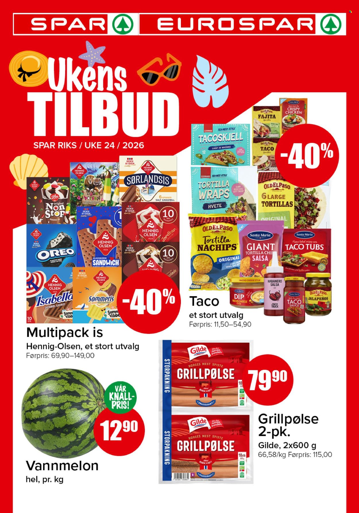 Kundeavis SPAR - 8.6.2026 - 14.6.2026. Side 1