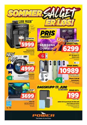 Kundeavis Power - 15.6.2026 - 21.6.2026.