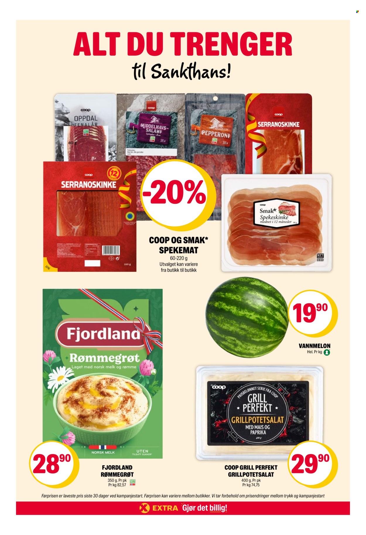 Kundeavis Coop Extra - 22.6.2026 - 28.6.2026. Side 2