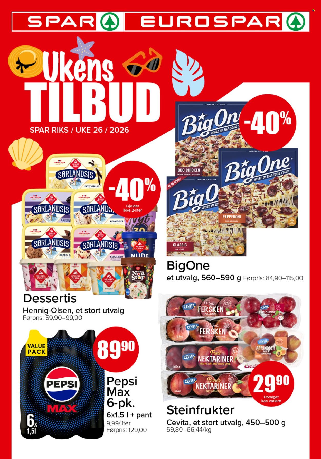 Kundeavis SPAR - 22.6.2026 - 28.6.2026. Side 1