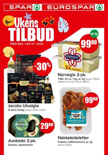 Kundeavis SPAR - 29.6.2026 - 5.7.2026.