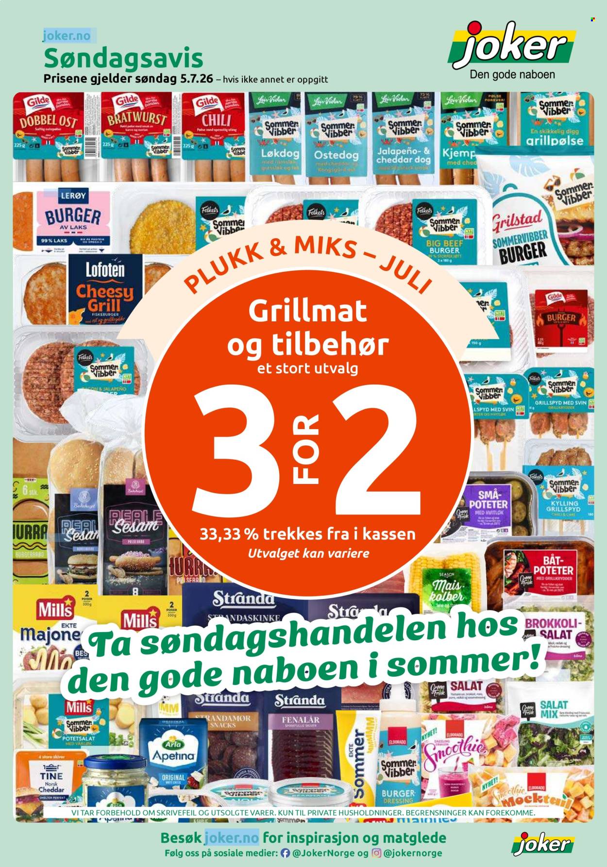 Kundeavis Joker - 5.7.2026 - 5.7.2026. Side 1