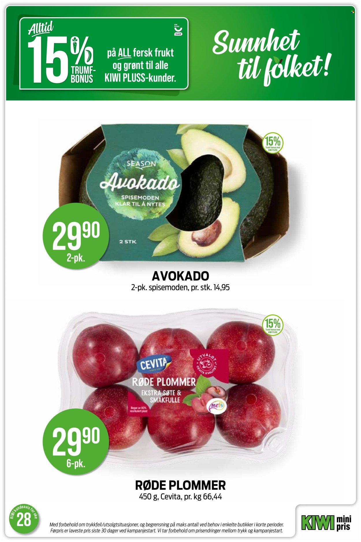Kundeavis KIWI - 6.7.2026 - 12.7.2026. Side 14