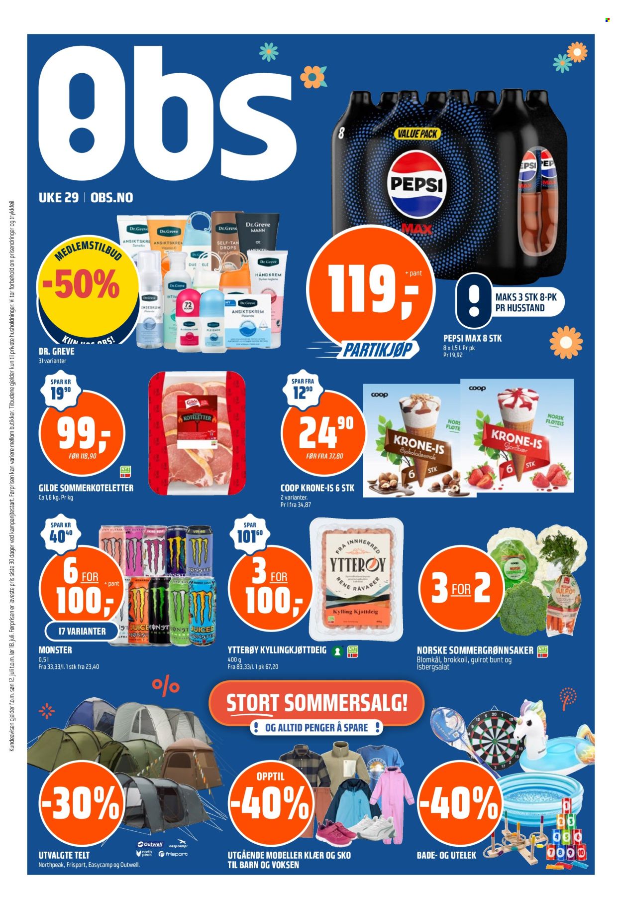 Kundeavis Coop Obs - 12.7.2026 - 18.7.2026. Side 1