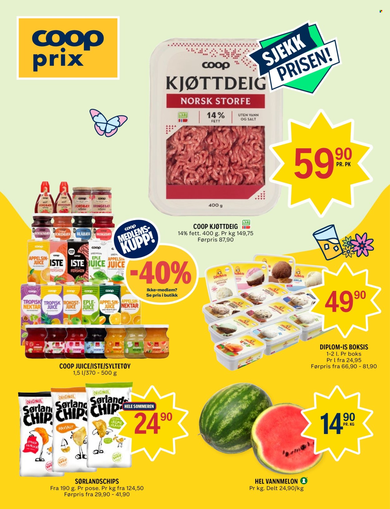 Kundeavis Coop Prix - 13.7.2026 - 19.7.2026. Side 1