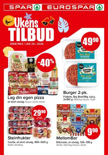 Kundeavis SPAR - 13.7.2026 - 19.7.2026.