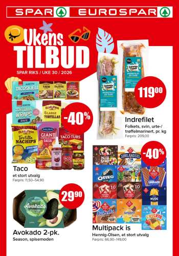 Kundeavis SPAR - 20.7.2026 - 26.7.2026.