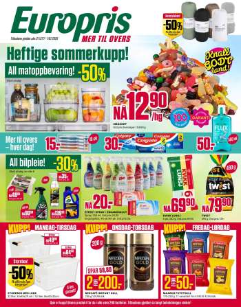 Kundeavis Europris - 27.7.2026 - 1.8.2026.