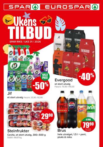 Kundeavis SPAR - 27.7.2026 - 2.8.2026.