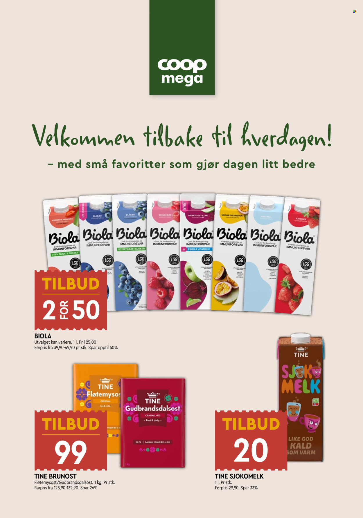 Kundeavis Coop Mega - 3.8.2026 - 8.8.2026. Side 9