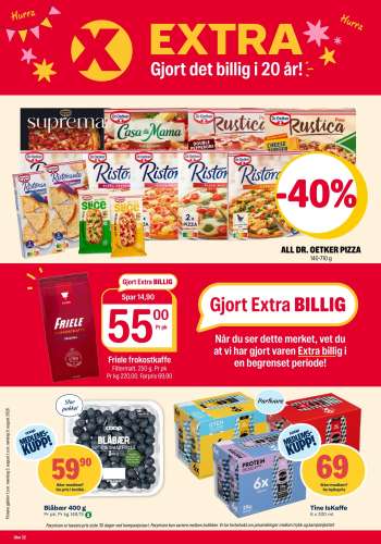 Kundeavis Coop Extra - 3.8.2026 - 9.8.2026.