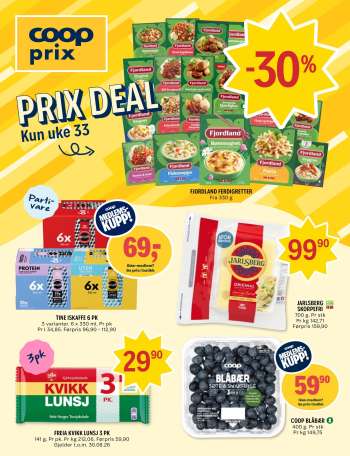 Kundeavis Coop Prix - 10.8.2026 - 16.8.2026.