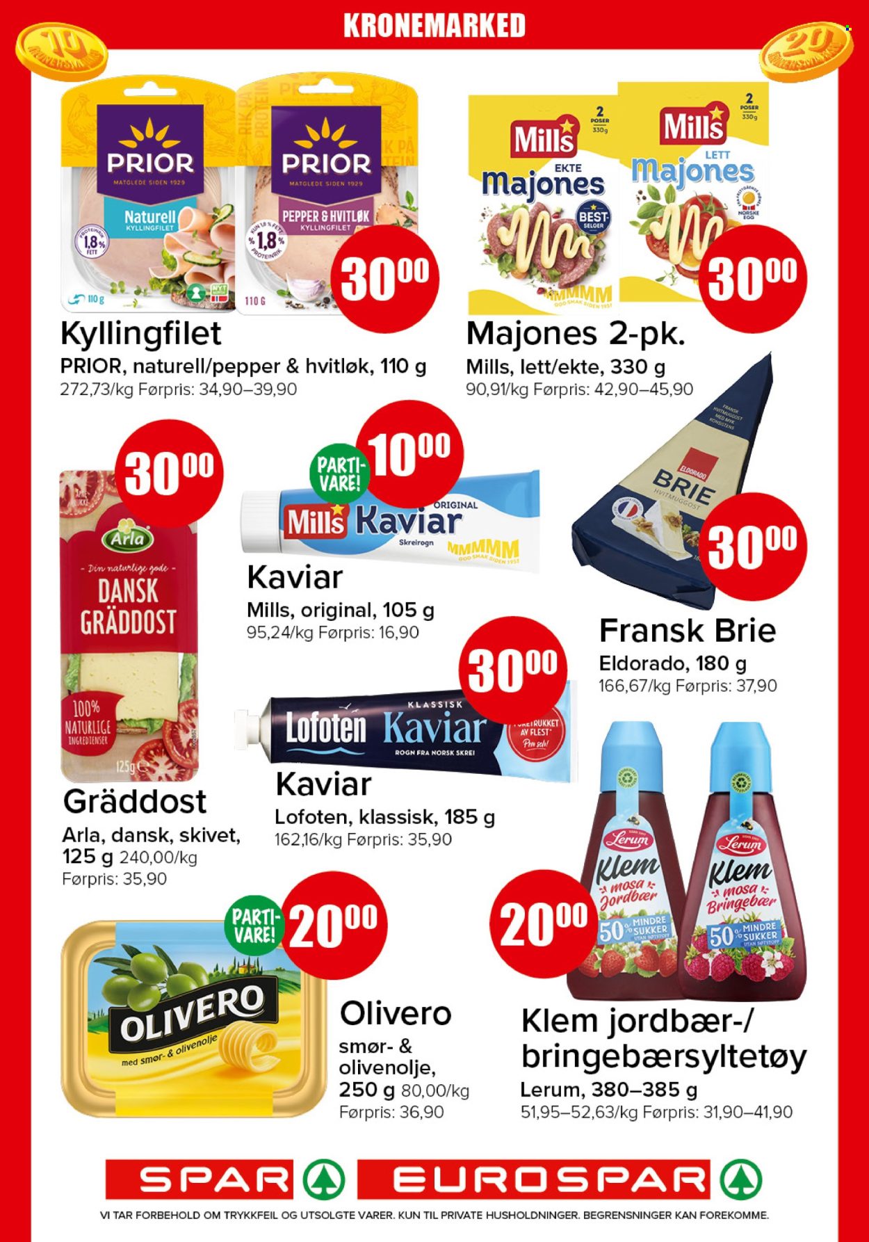 Kundeavis SPAR - 10.8.2026 - 16.8.2026. Side 8