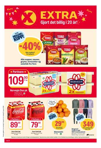Kundeavis Coop Extra - 17.8.2026 - 23.8.2026.