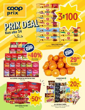 Kundeavis Coop Prix - 17.8.2026 - 23.8.2026.